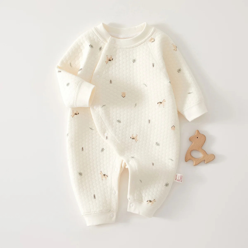 Cozy Premium Cotton Romper - Tiny Prints
