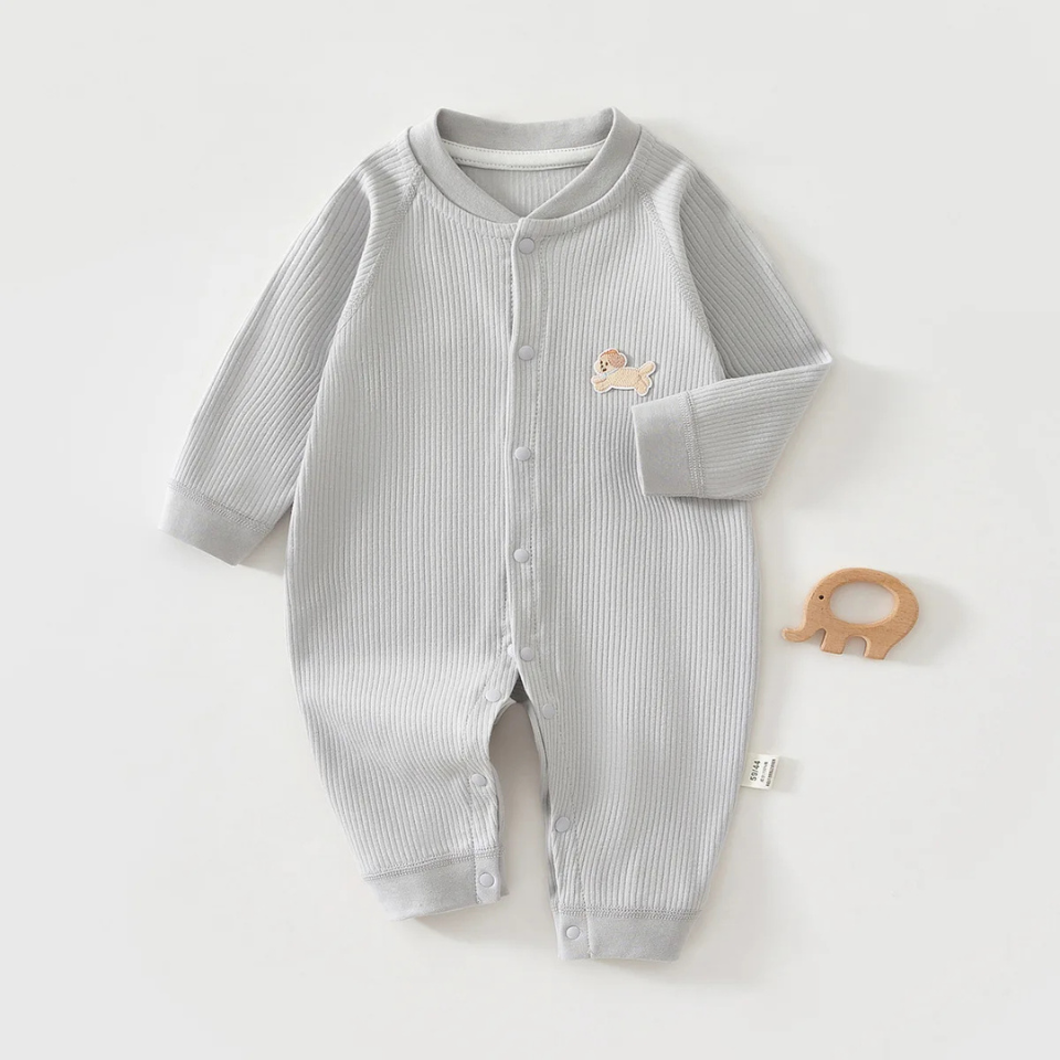 Essential Premium Cotton Romper - Pocket Pup