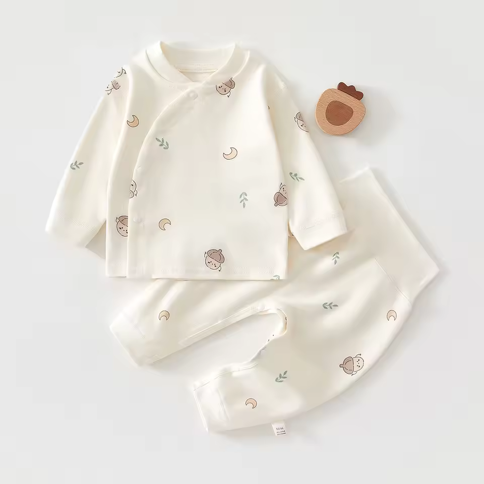 Essential Premium Cotton Two-Piece Set - Gentle Friends