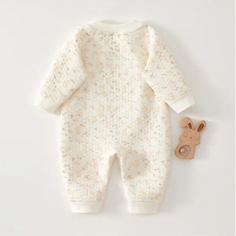 Cozy Premium Cotton Romper - Tiny Prints