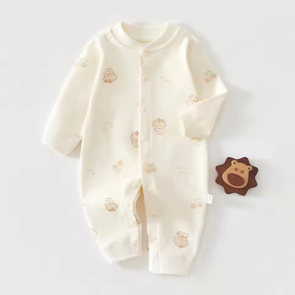 Essential Premium Cotton Romper - Playful Storytime